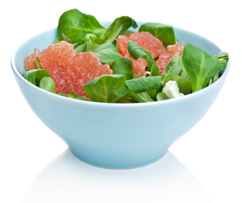 Grapefruit and Shrimp Salad